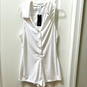 *NWT* Terry Beach Romper